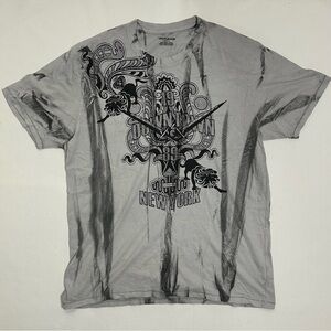 DKNY Jeans Gray Men’s T-Shirt Size XL